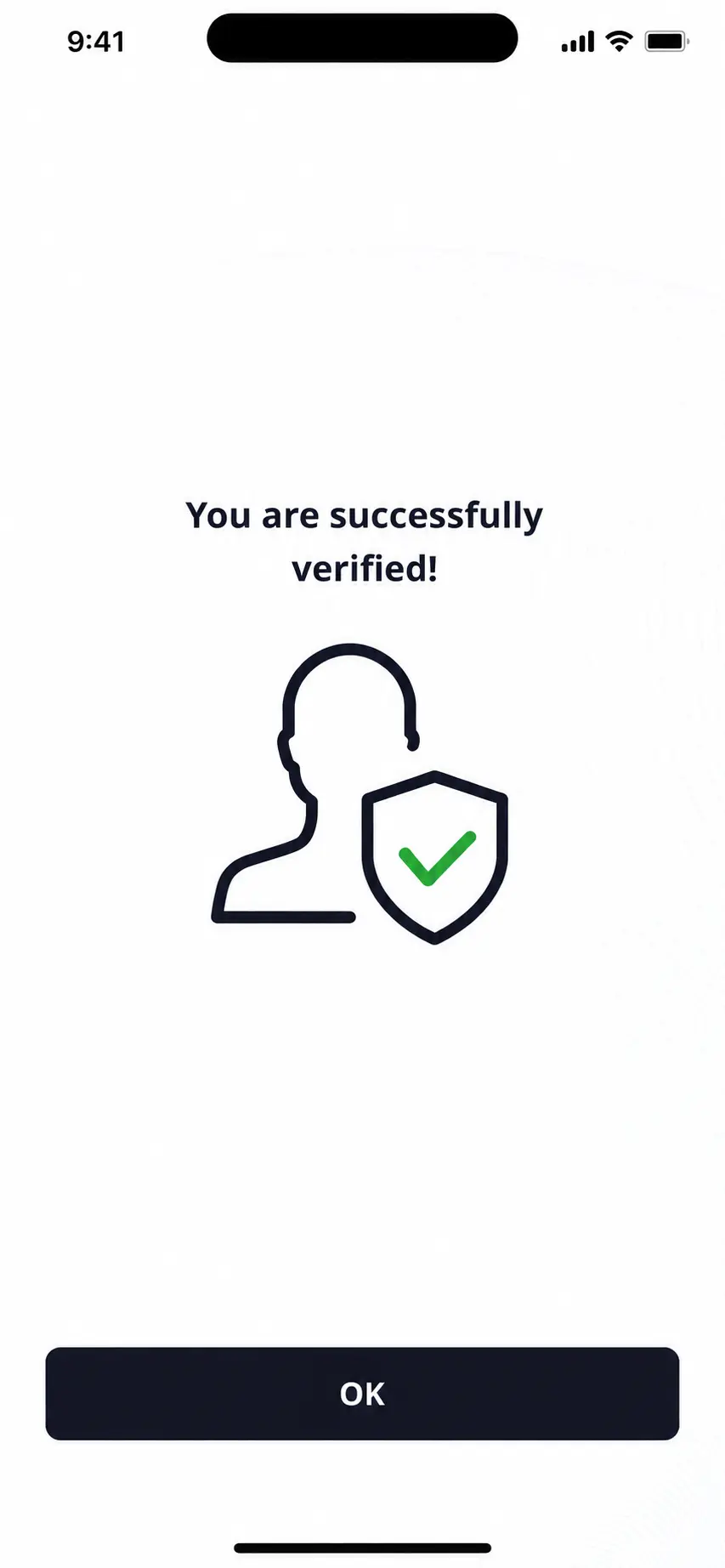 FinHost mobile app showing biometric login and verification code entry